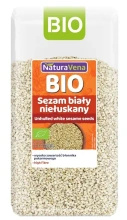 Sezam biały niełuskany 250 g - Naturavena (EKO)