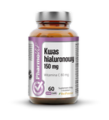 Kwas hialuronowy (150 mg) bezglutenowy 60 szt. - Pharmovit