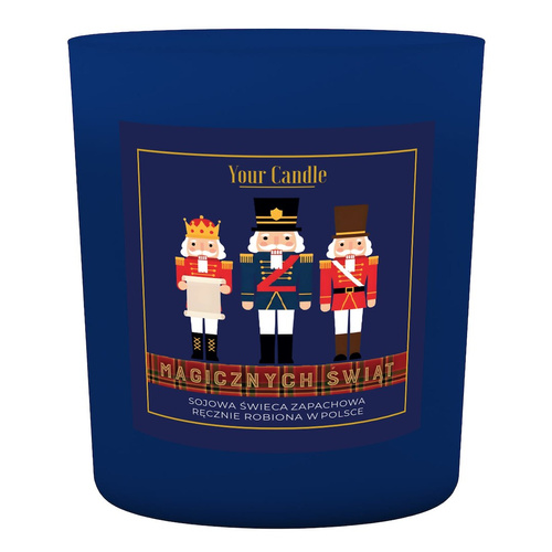 Świeca sojowa zapachowa magicznych świąt 180 ml - Your Candle