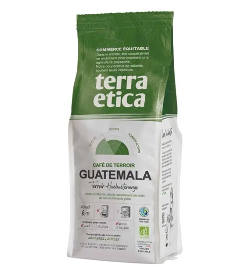 Kawa mielona arabica 100% gwatemala fair trade 250 g - Terra Etica (EKO)