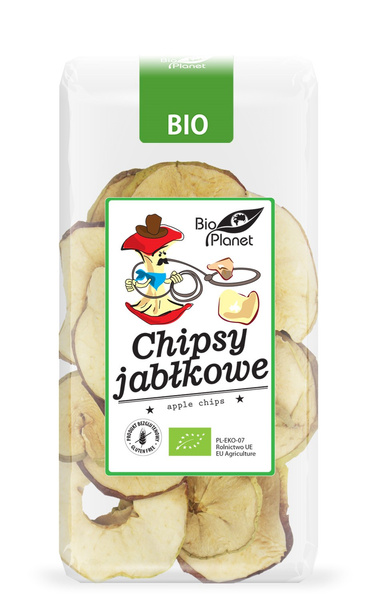 CHIPSY JABŁKOWE BIO 30 g - BIO PLANET