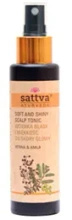 Wcierka do skóry głowy blask i miękkość henna i amla 100 ml - Sattva