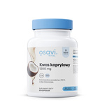 Kwas kaprylowy (600 mg) bezglutenowy 60 szt. - Osavi