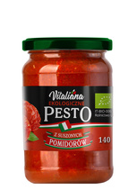 Pesto z Suszonych Pomidorów 140g - NaturaVena