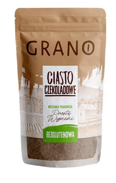 Mieszanka Do Wypieku Ciasta Czekoladowego Bezglutenowa 400 G - Grano