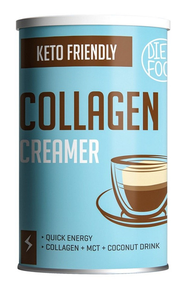 Dodatek do kawy collagen creamer MCT KETO 300 g - DIET-FOOD