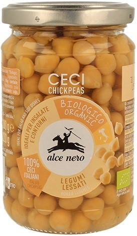 Ciecierzyca w zalewie 300 g (220 g) - Alce Nero (BIO)