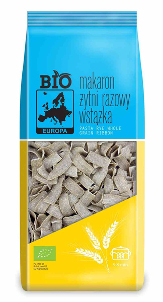 MAKARON (ŻYTNI RAZOWY) WSTĄŻKA BIO 400 g - BIO PLANET