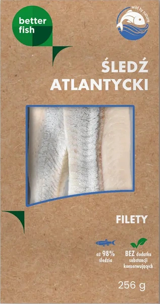 Śledź atlantycki filety a'la matjas w oleju 256 g - Better Fish