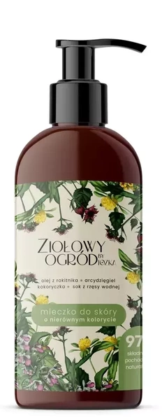 Mleczko Do Skóry O Nierównym Kolorycie Ziołowe 300 Ml  -  JOZKA ZIOŁOWY OGRÓD (DARY NATURY)