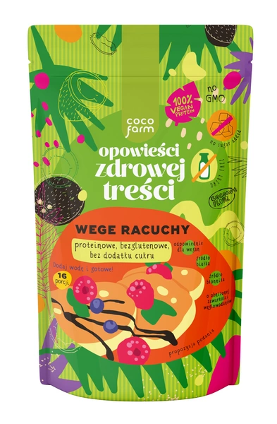 Mieszanka Na Racuchy Proteinowe Bez Dodatku Cukrów 345 G - Coco Farm