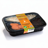 Zestaw kiszonek kapusta biała z marchewką marchewka burak tarty 570 g (330 g) - Sątyrz (EKO)