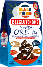 Ciastka ore-ty bez cukru bezglutenowe 100 g - Malu Food