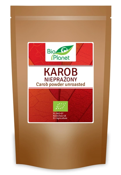 Karob Nieprażony 200 g - Bio Planet