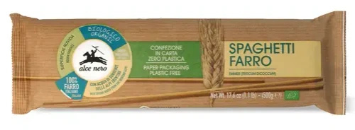 Makaron spaghetti z płaskurki 500 g - Alce Nero (EKO)