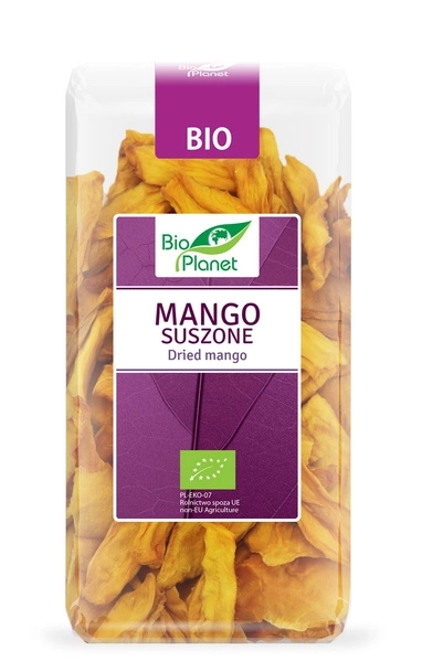 Mango Suszone 100 g - Bio Planet - EKO