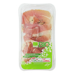 Szynka dojrzewająca z truflą (prosciutto crudo affinato al tartufo) plastry bezglutenowe 50 g - Primavera (BIO)