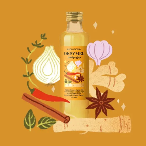 Oksymel tradycyjny 250 ml - Delikatna (EKO)