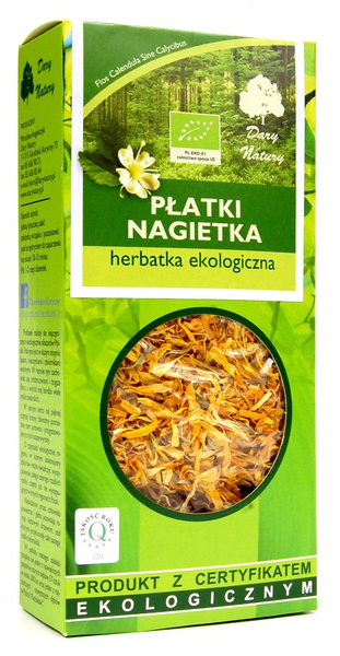 Herbatka Płatki Nagietka Bio 25 G  -  DARY NATURY