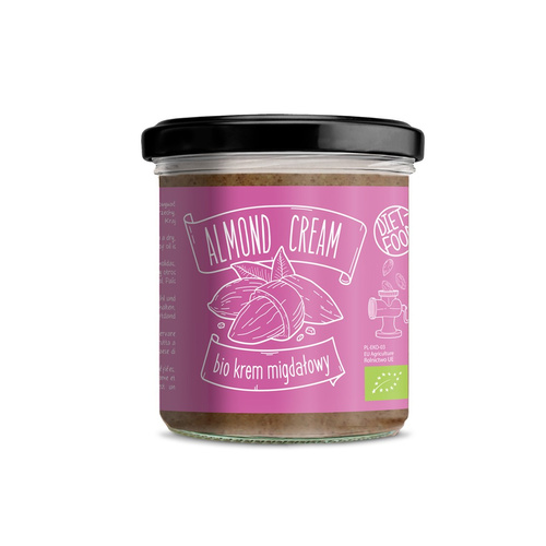 Krem Migdałowy ALMOND BUTTER 300g DIET-FOOD EKO