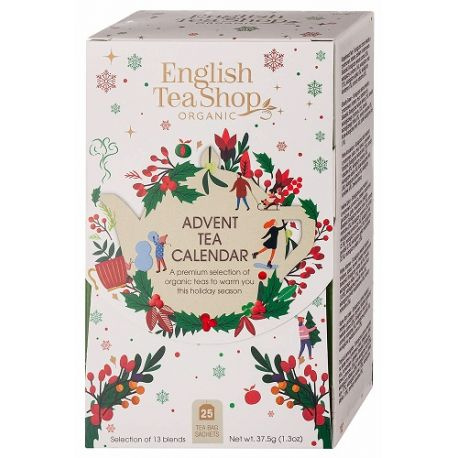 Kalendarz adwentowy 13 smaków 37,5 g - English Tea Shop (BIO)