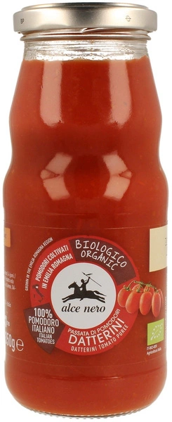 Sos Pomidorowy Passata z Pomidorów Daktylowych 350g - Alce Nero