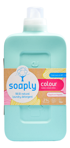 Płyn do prania kolorowych ubrań magnolia 1 l (23 prania) - Soaply