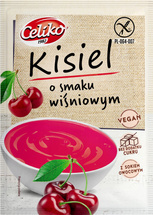 KISIEL O SMAKU WIŚNIOWYM BEZGLUTENOWY 40 g - CELIKO