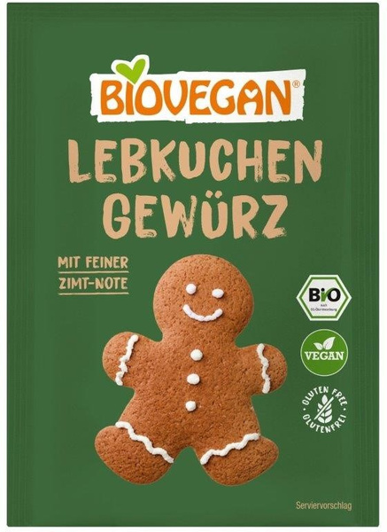 Przyprawa Do Piernika Z Cynamonem Cejlońskim Bezglutenowa Bio 15 G  -  BIOVEGAN