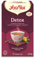 Herbatka detox (17 saszetek) 30,6 g - Yogi Tea (BIO)