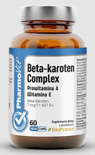 Beta-Karoten complex bezglutenowy 60 kapsułek - Pharmovit