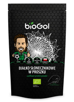 BIAŁKO SŁONECZNIKOWE W PROSZKU BIO 150 g - BIOGOL