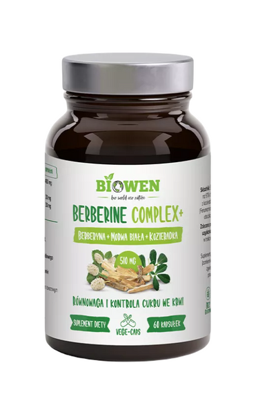 Berberyna complex + bezglutenowa 60 szt. - Biowen
