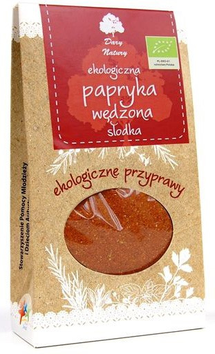 Papryka Wędzona Słodka Mielona 50g - Dary Natury