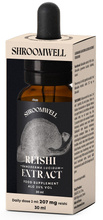 Grzyby reishi ekstrakt w kroplach 30 ml - Shroomwell