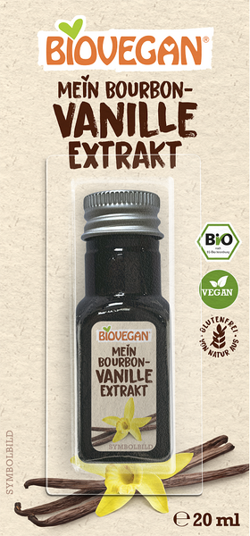 Wanilia bourbon ekstrakt bezglutenowy 20 ml - Biovegan (BIO)