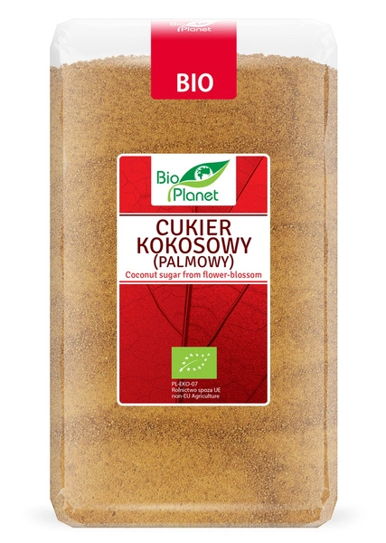 Cukier Kokosowy Palmowy 1 kg - Bio Planet