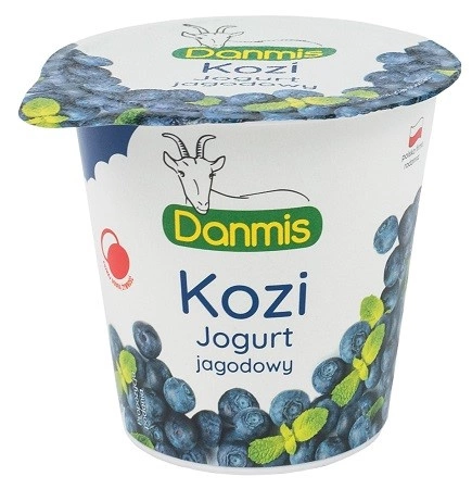 Kozi Jogurt Jagodowy 125 G - Danmis