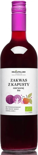 Zakwas z Czerwonej Kapusty 700ml - Zakwasownia