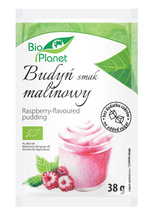 Budyń malinowy z malinami 38 g - Bio Planet (BIO)