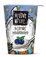 Deser kokosowy jagodowy bezglutenowy 180 g - My Love My Life (BIO)