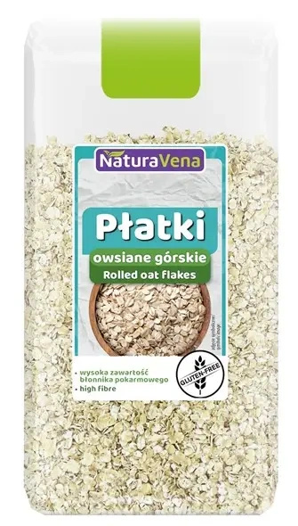 Płatki owsiane bezglutenowe 300 g - Naturavena
