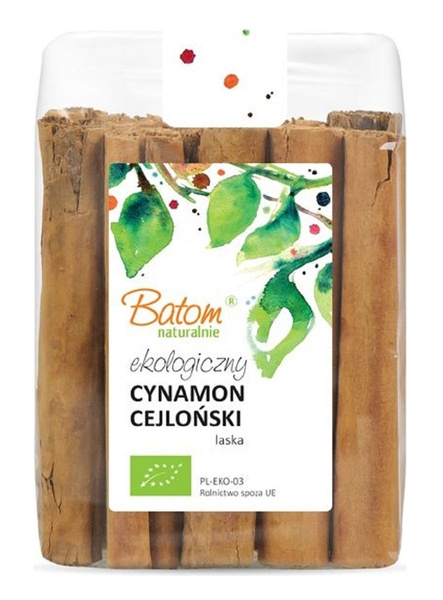 Cynamon cejloński laska 125 g - Batom (EKO)