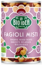 Fasola mix w zalewie 400 g (240 g) - La Bio Idea (EKO)