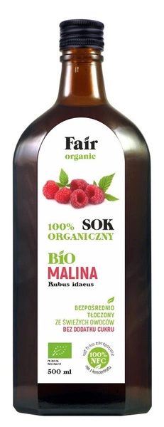 Sok z Malin 500ml - Fair Organic