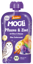 Mus śliwka gruszka jabłko banan cynamon demeter 100 g - Mogli (BIO)