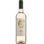 Wino bezalkoholowe le chardonnay białe słodkie 735 ml - vina0 (EKO)
