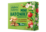 Batoniki mini z nerkowców a'la szarlotka z cynamonem (6 sztuk) 102 g - Dobra Kaloria