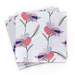 Serwetki stołowe bambusowe pansies 20 szt - Chic-Mic