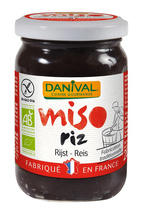 MISO RICE (PASTA Z SOI I RYŻU) BEZGLUTENOWE BIO 200 g - DANIVAL